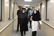 بازدید سخنگوی دولت از بیمارستان جامع بانوان آرش به مناسبت روز پزشک و هفته دولت