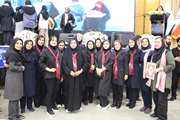 حضور پرستاران نمونه بیمارستان آرش در جشن روز پرستار دانشگاه 