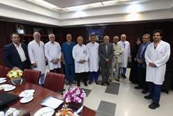 دیدار رئیس مرکز قلب تهران با مدیر امور ایثارگران دانشگاه علوم پزشکی تهران