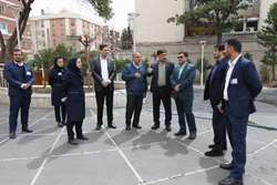 بازدید نوروزی رئیس دانشگاه علوم پزشکی تهران از مرکز قلب تهران